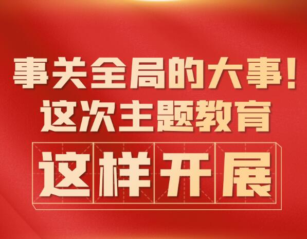 事關(guān)全局的大事！這次主題教育，這樣開展