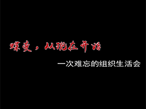 蝶變，從現(xiàn)在開始 —紀錄片—潁州區(qū)委組織部